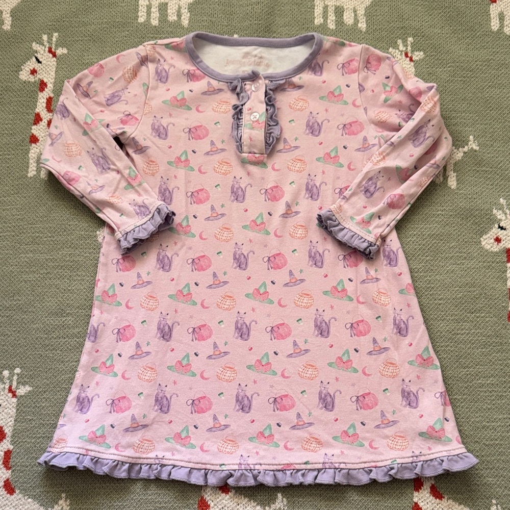 James and Lottie Halloween Nightgown 3T